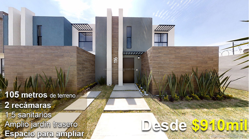 catálogo de casas infonavit en venta 2 pisos 2 recámaras pachuca cerca ciudad de méxico y estado de méxico